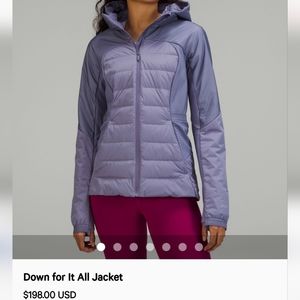 Authentic lululemon jacket